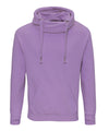 AWDis JH021 Cross neck hoodie - Digital Lavender