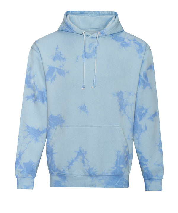 AWDis JH022 Tie dye hoodie - Blue Cloud