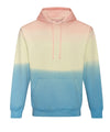 AWDis JH022 Tie dye hoodie - Pastel Sunset Dip