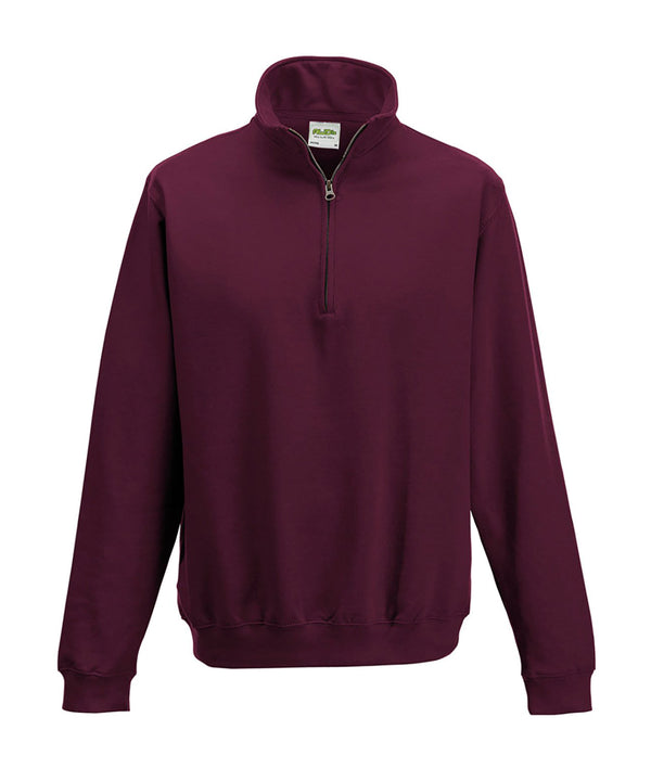 AWDis JH046 Sophomore ¼ zip sweatshirt - Burgundy