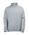 AWDis JH046 Sophomore ¼ zip sweatshirt - Heather Grey