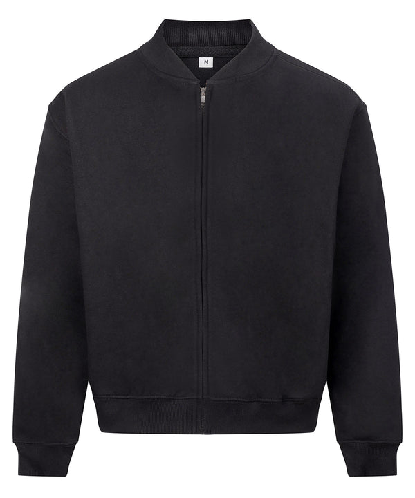 AWDis JH124 Signature heavyweight bomber sweat - Deep Black