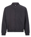 AWDis JH124 Signature heavyweight bomber sweat - Solid Charcoal