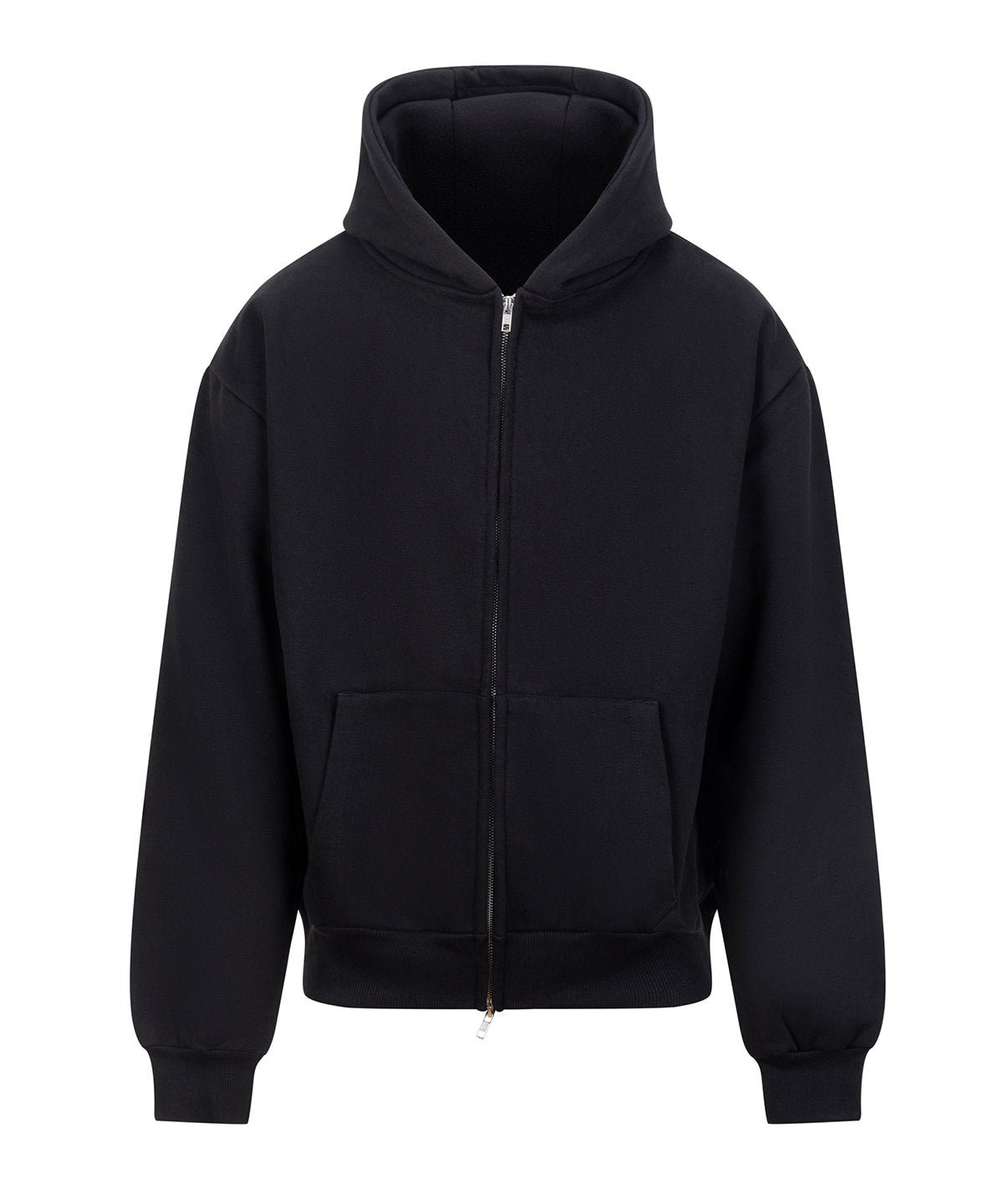 AWDis JH125 Signature heavyweight zoodie - Deep Black*