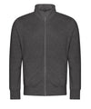 AWDis JH147 Campus full-zip sweatshirt - Charcoal