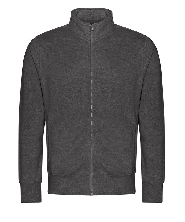 AWDis JH147 Campus full-zip sweatshirt - Charcoal