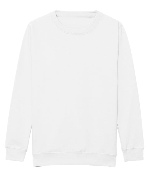 AWDis JH30J Kids AWDis sweatshirt - Arctic White