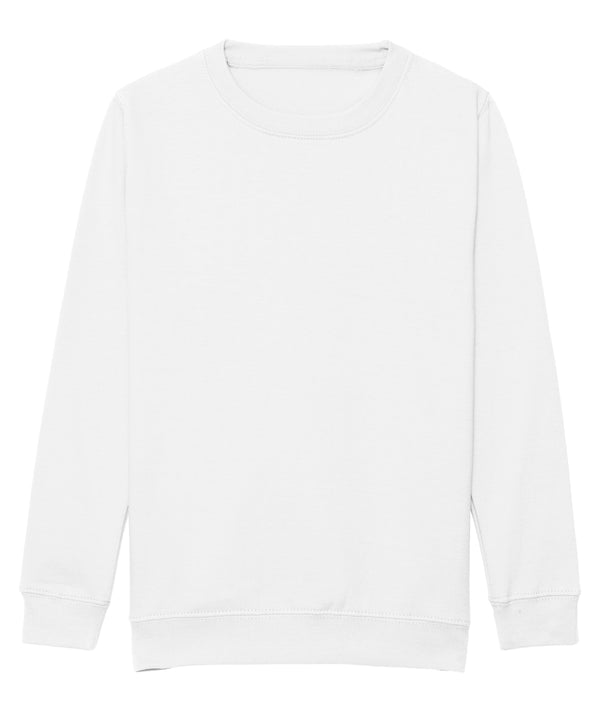 AWDis JH30J Kids AWDis sweatshirt - Arctic White