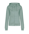 AWDis JH50F Women’s college zoodie - Dusty Green
