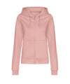 AWDis JH50F Women’s college zoodie - Dusty Pink