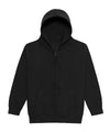AWDis JH50J Kids zoodie - Deep Black