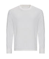 AWDis JT019 Oversize 100 long sleeve T - White