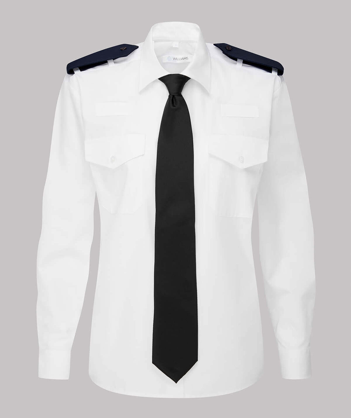 Disley Ladies Security — White — Long Sleeve