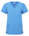 Premier NN310 -Ladies Invincible Onna-stretch tunic — Ceil Blue