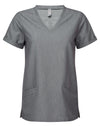 Premier NN310 -Ladies Invincible Onna-stretch tunic — Dynamo Grey