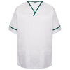 NSTT in White/Bottle Green Trim
