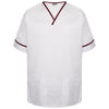 NSTT in White/Maroon Trim