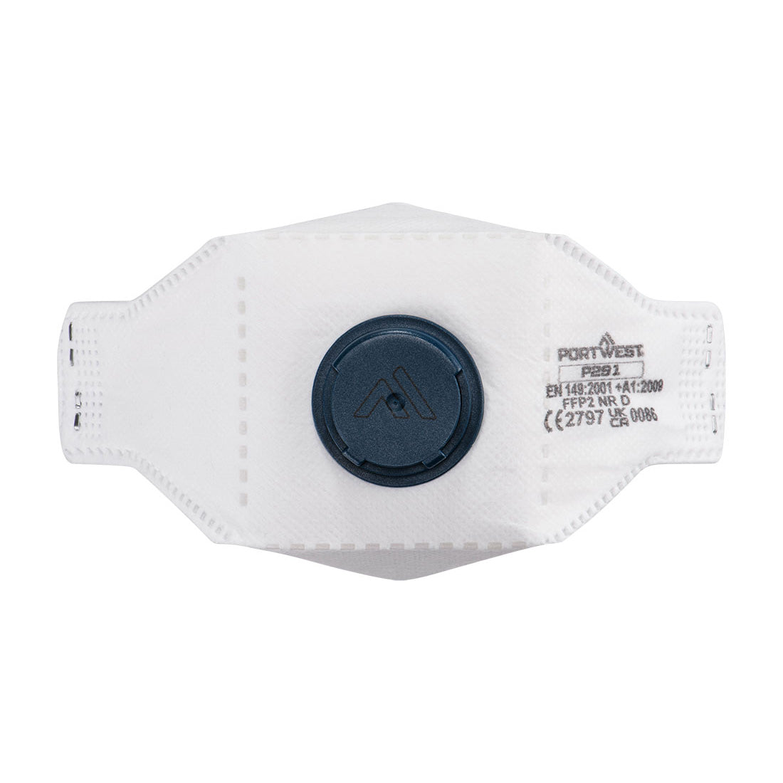 Portwest P291 - EAGLE FFP2 Valved Dolomite Fold Flat Respirator (Pk10)
