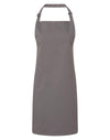 PREMIER PR150 - COLOURED BIB APRON — Dark Grey