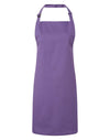 PREMIER PR150 - COLOURED BIB APRON — Purple