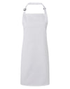 PREMIER PR150 - COLOURED BIB APRON — White