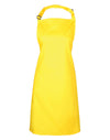PREMIER PR150 - COLOURED BIB APRON — Yellow