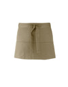 PREMIER PR155 - COLOURED 3-POCKET APRON — Olive
