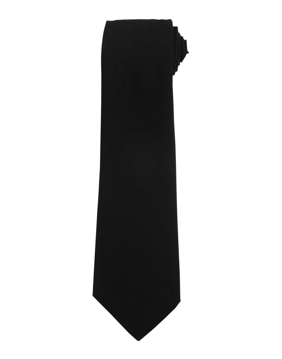 Premier PR700 - Classic Work Tie — Black