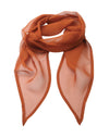 Premier PR740 - Plain Chiffon Scarf — Chestnut