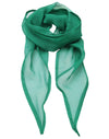 Premier PR740 - Plain Chiffon Scarf — Emerald