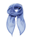 Premier PR740 - Plain Chiffon Scarf — Mid Blue