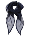 Premier PR740 - Plain Chiffon Scarf — Navy Blue