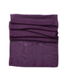Disley Plain Scarf — Aubergine