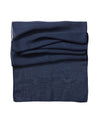 Disley Plain Scarf — Navy