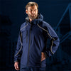 RESULT R118A - HOODED SOFTSHELL JACKET — Navy Blue