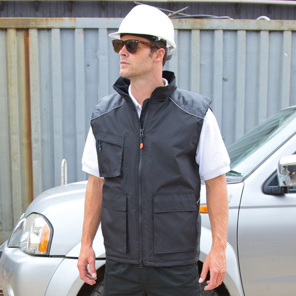 RESULT R306X - WORK GUARD VOSTEX BODYWARMER
