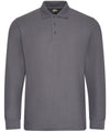 ProRTX RX102 Pro long sleeve polo - Solid Grey
