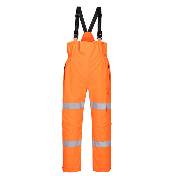 Portwest S594 - Hi-Vis Extreme Rain Bib and Brace