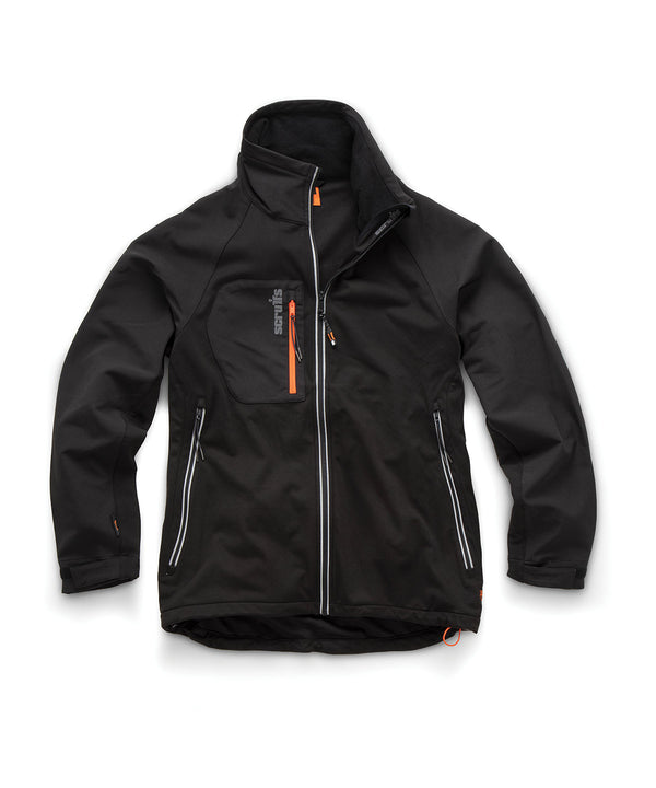 Scruffs SH026 Trade Flex softshell jacket - Black