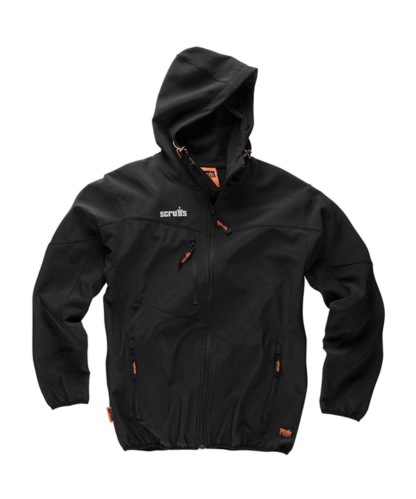 Scruffs SH058 Worker softshell jacket - Black