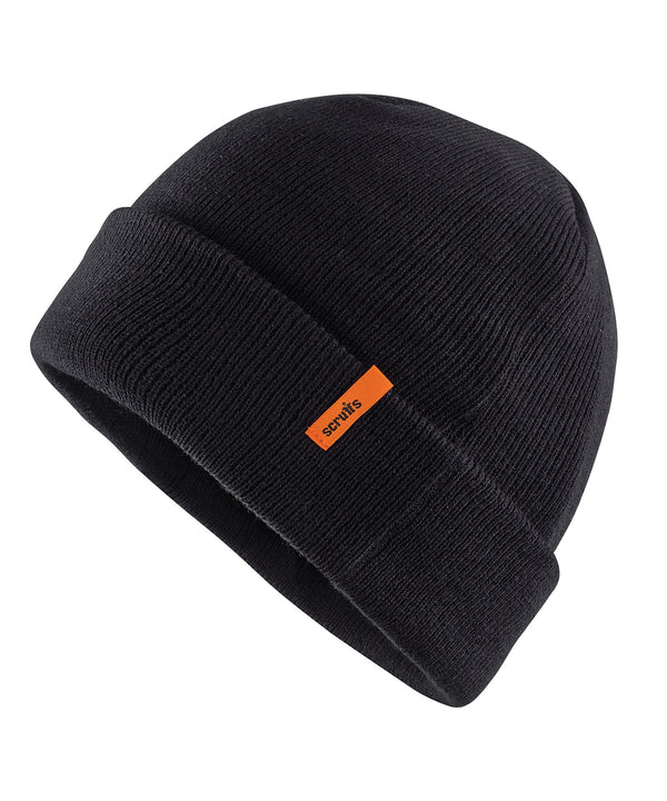 Scruffs SH084 Thinsulate beanie - Black