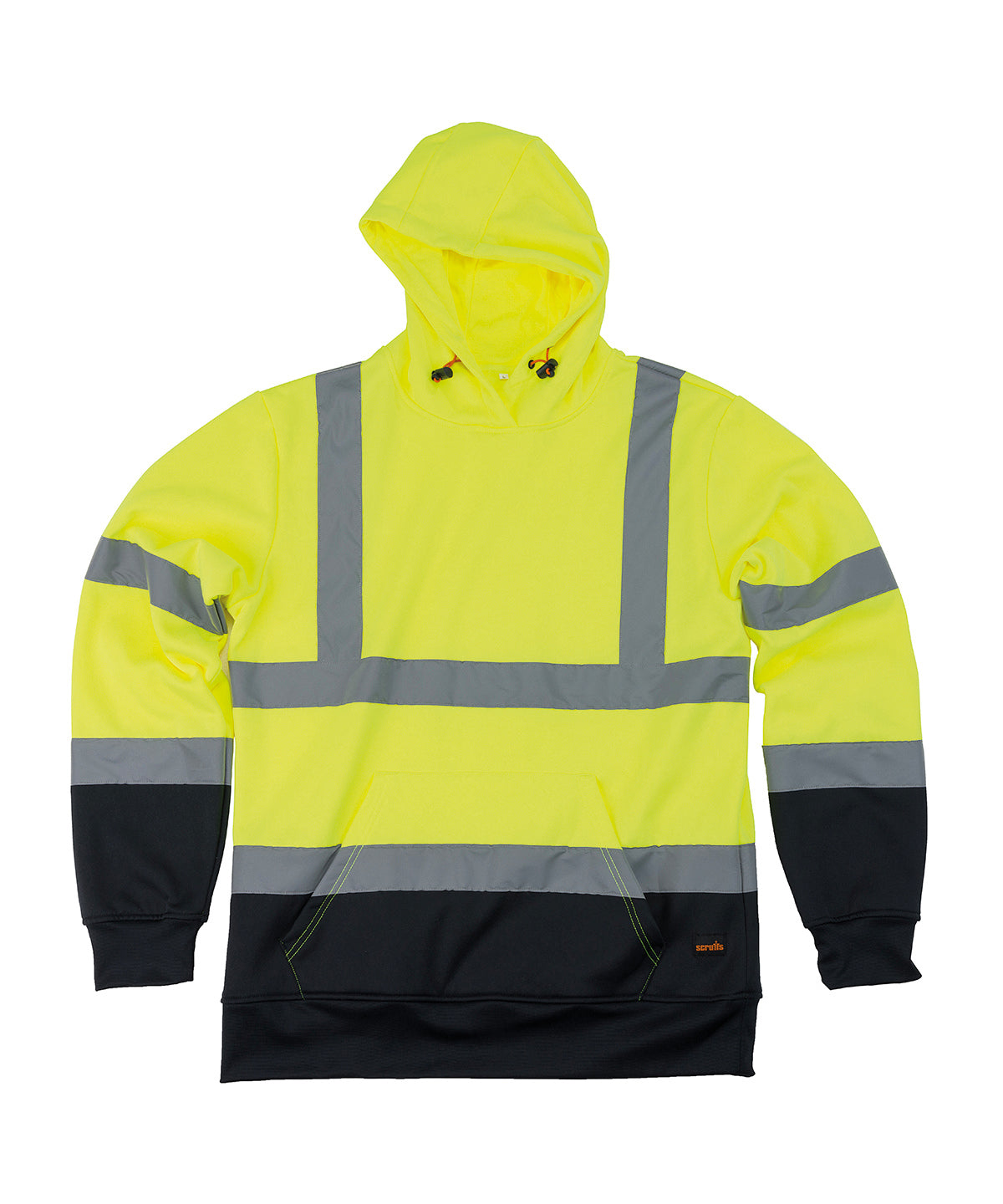 Scruffs SH092 High-visibility hoodie - Yellow/Navy