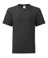 Fruit of the Loom SS023 Kids iconic 150 T — Black
