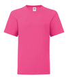 Fruit of the Loom SS023 Kids iconic 150 T — Fuchsia