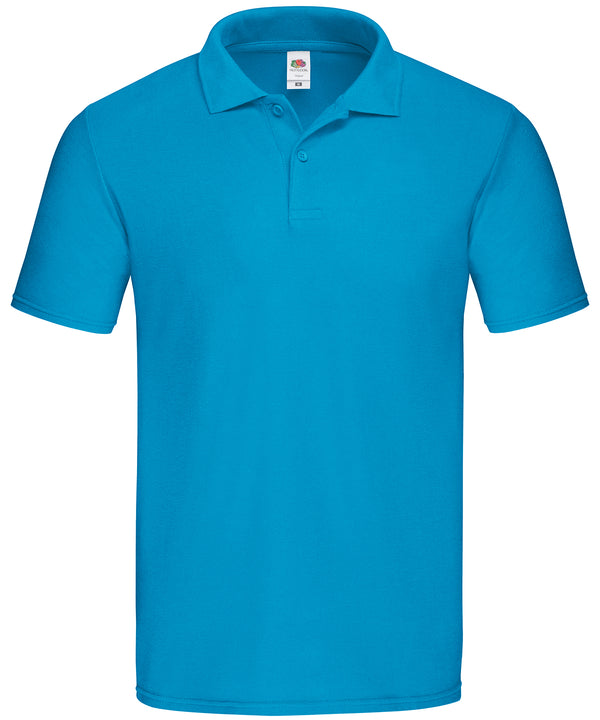 Fruit of the Loom SS029 Original polo — Azure Blue