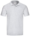 Fruit of the Loom SS029 Original polo — Heather Grey