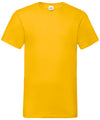 Fruit of the Loom SS034 Valueweight v-neck T — Sunflower