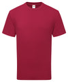 Fruit of the Loom SS035 Pure cotton T — Cranberry