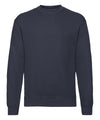 Fruit of the Loom SS200 Classic 80/20 set-in sweatshirt — Deep Navy