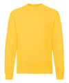 Fruit of the Loom SS200 Classic 80/20 set-in sweatshirt — Sunflower